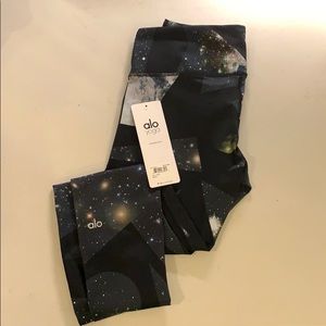 ALO Yoga Galaxy Airbrush Leggings (S)